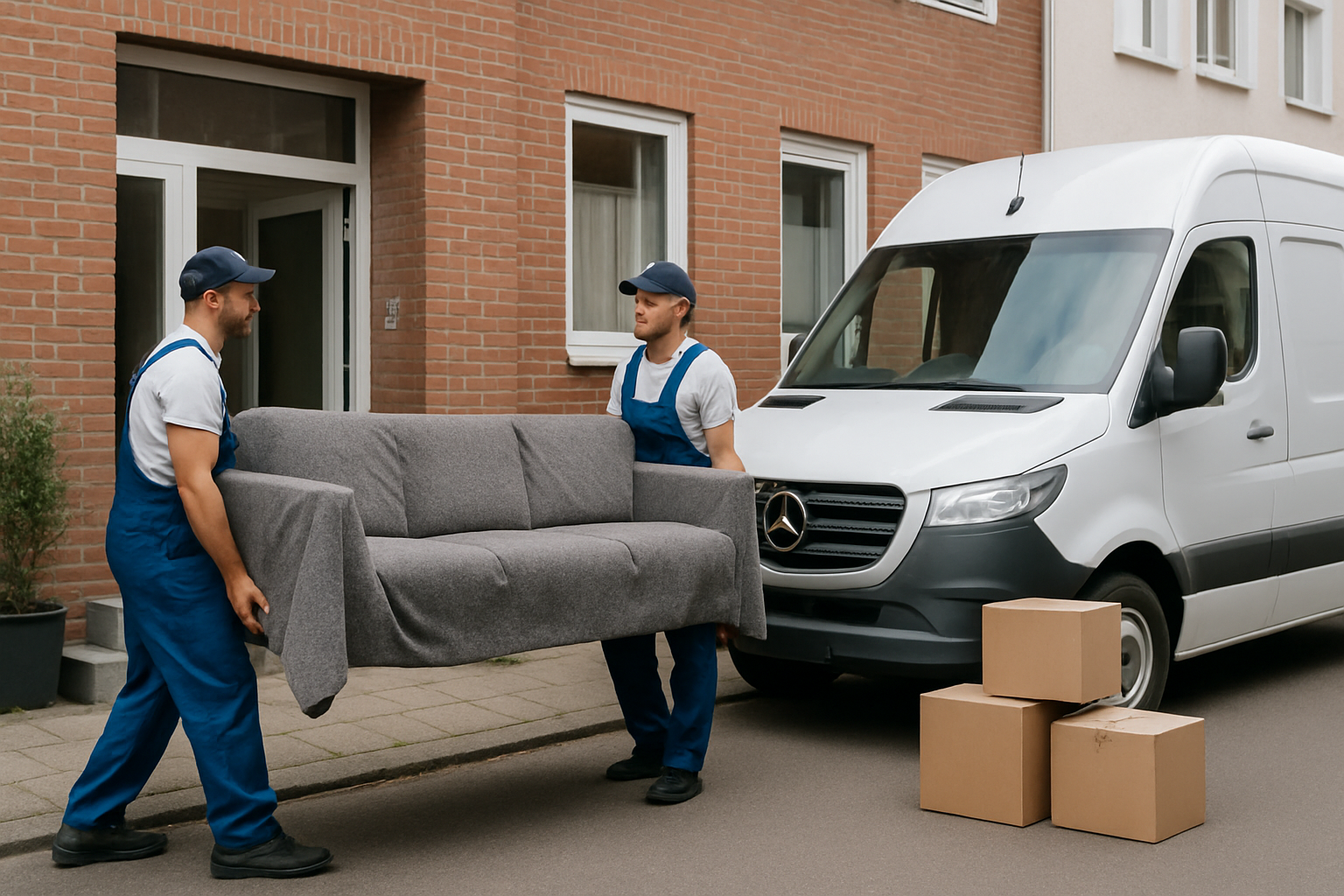 Beiladung Bremen – Sofa innerstädtisch von Findorff nach Vegesack